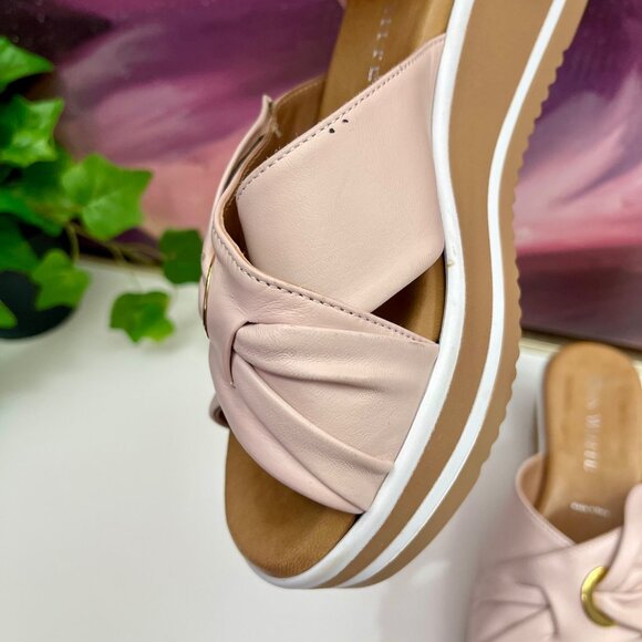 Ron White Patrika Platform Wedge Slide Sandal in Pink Size EU 37 / US 6.5 - Picture 10 of 16